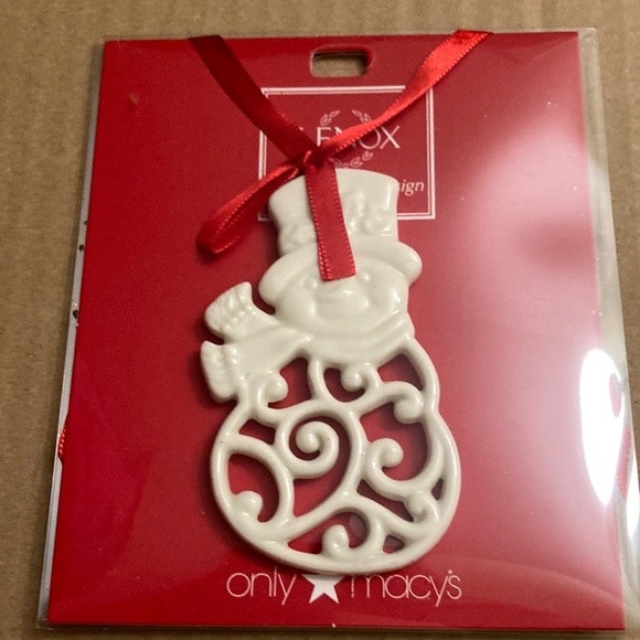Lenox Other - NWT…. Lenox  Snowman ornament